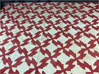 Late 1800s Drumkards Path Quilt