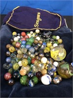Seagram’s Bag filled with Marbles