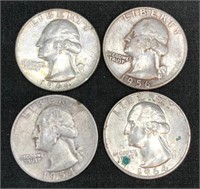 Silver Washington Quarters
