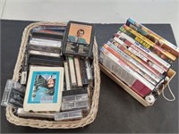 Dvd, 8 Track and cassette Tape Lot