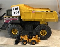 Tonka Dump Truck and Le Fan Loader