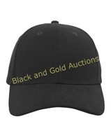 (12) New Pacific Headwear Cotton Blank Black Hats