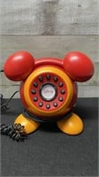 Vintage Disney Mickey Mouse Telephone