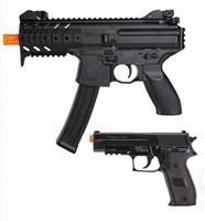 $40.00 SIG SAUER MPX/P226 6mm Spring Airsoft Kit