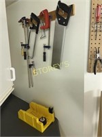 Clamps, Saws, Etc.