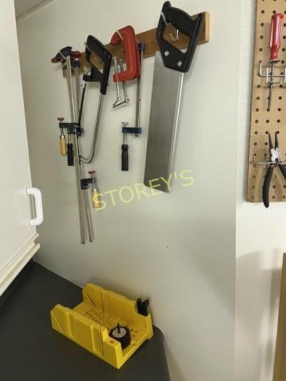 Clamps, Saws, Etc.