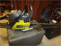 Ryobi Chainsaw With Carrying Case