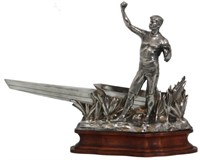 Silver Plated Boat Race Trophy
