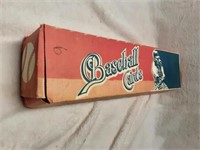 BOX OF BASEBALL CARDS MARKED 90 FLEER
