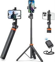 EUCOS Newest 62" Phone Tripod, Tripod for iPhone &