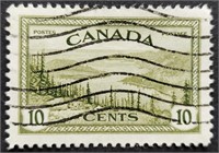 Canada 1946 "Bear Lake" 10 Cents Stamp #269