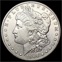 1904-S Morgan Silver Dollar CLOSELY UNCIRCULATED