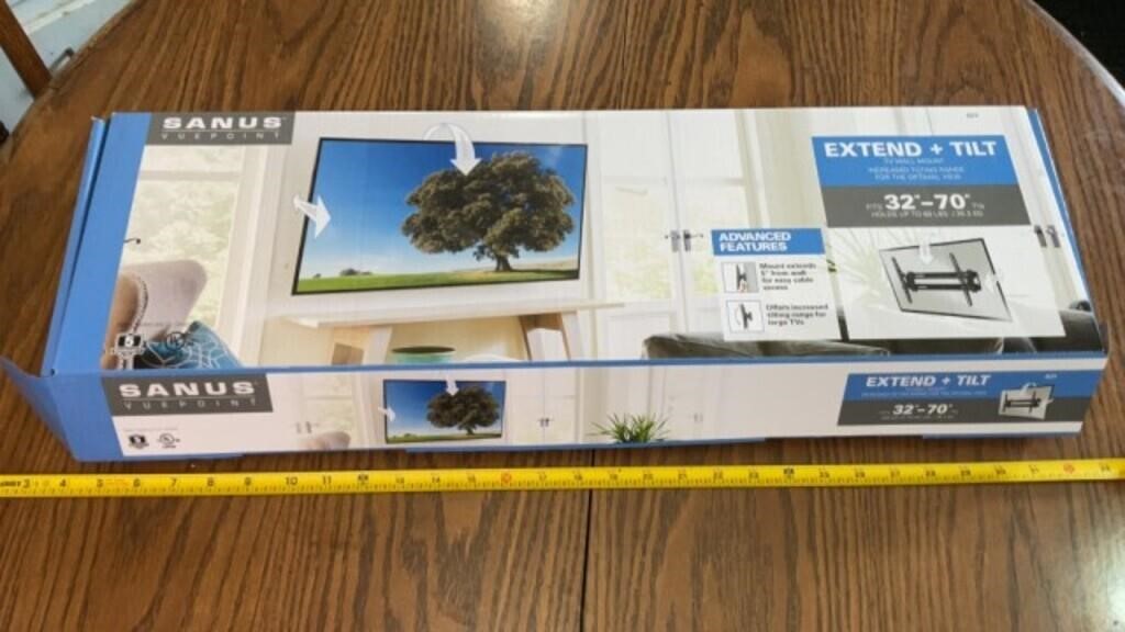 Sanus Vuepoint TV Wall Mount Fits 30” to 70”