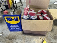 WD40 Spray Cans and 1 Gallon Jug