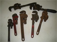 7 Small Pipe Wrenchs