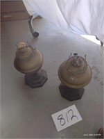 Brass Oil Lamp Bases