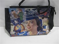 Vtg American Airlines Travel Tote Bag See Info