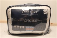 Smart silk linen pillows