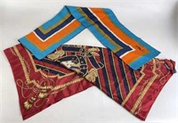YSL and Ralph Lauren Scarves