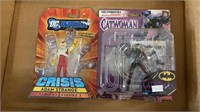 DC Catwoman and Adam Strange Figures