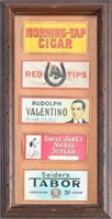 Antique Cigar Labels-Framed
