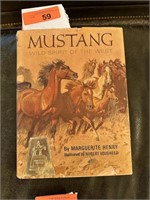 VTG 1ST ED MUSTANG WILD SPIRIT OF THE WEST W DJ