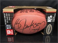 Bo Jackson Autographed Football