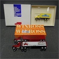 (3) Winross Trucks