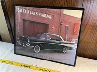 Vintage 1957 Chevrolet Framed Poster