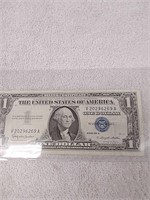 1957 series silver certificate $1