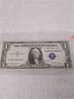 1935 series silver certificate $1