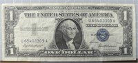 Silver certificate of 1957 $1 banknote