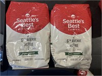 2 Pk Seattle's Best Coffee 6th Avenue Bistro