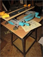 work table w clamp quick draw craft table
