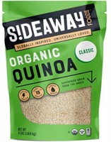 Sideaway Foods Organic Quinoa, 4lbs, 64 Ounces