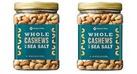 Member's Mark Roasted Whole Cashews With Sea Salt