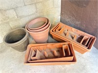 Large flowerpots