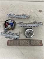 Ford Hudson car emblems