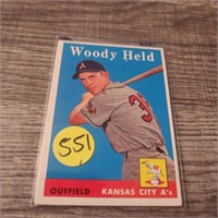 1958 Topps Woody Held