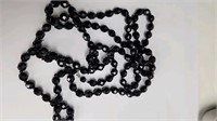 Vintage Jet Black Necklace