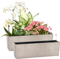 Self Watering Planter Pots 2-Pack