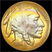1934-D Buffalo Nickel UNCIRCULATED