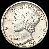 1923-S Mercury Dime CLOSELY UNCIRCULATED