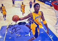 Autograph Kobe Bryant Photo