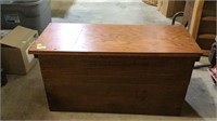 Wood box 28x12x15