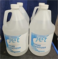 4 Lots - 1 Gallon Jet Hand Sanitizer