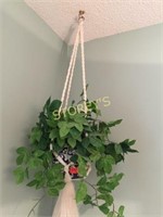 Hanging Faux Planter