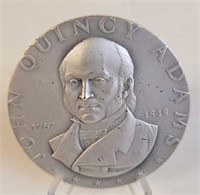 John Quincy Adams Great American Silver Medal