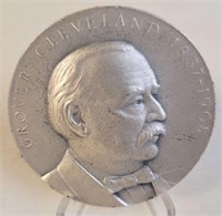 Grover Cleveland Great American Silver Medal