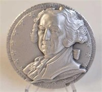 John Adams Great American Silver Medal